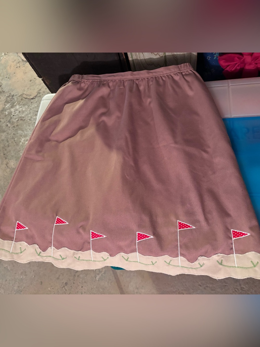Adorable Cotton Vintage Skort! Size flex, mint condition! Ready for golf course